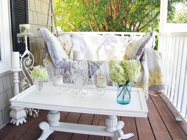 Shabby Chic Decorating Ideas for Porches and Gardens : Outdoors : Home  Garden T