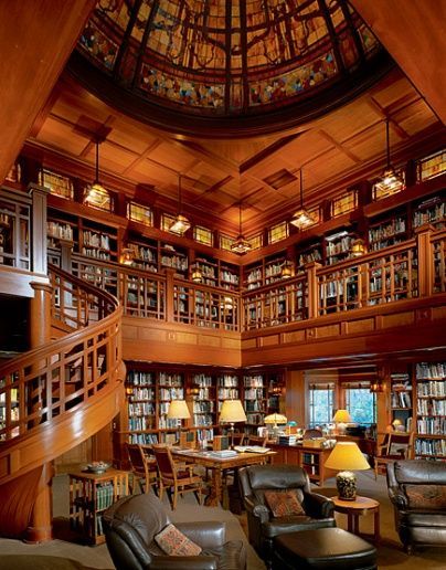 Stylish home: Libraries