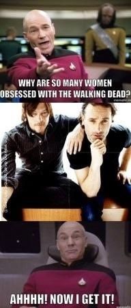 The Walking Dead – Daryl Dixon/Norman Reedus and Rick Grimes/Andrew Lincoln – To