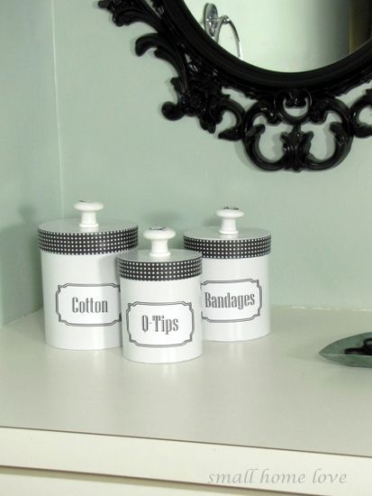 Upcycled Dollar Store gift box canisters:  cute,but I think Id leave off the kno