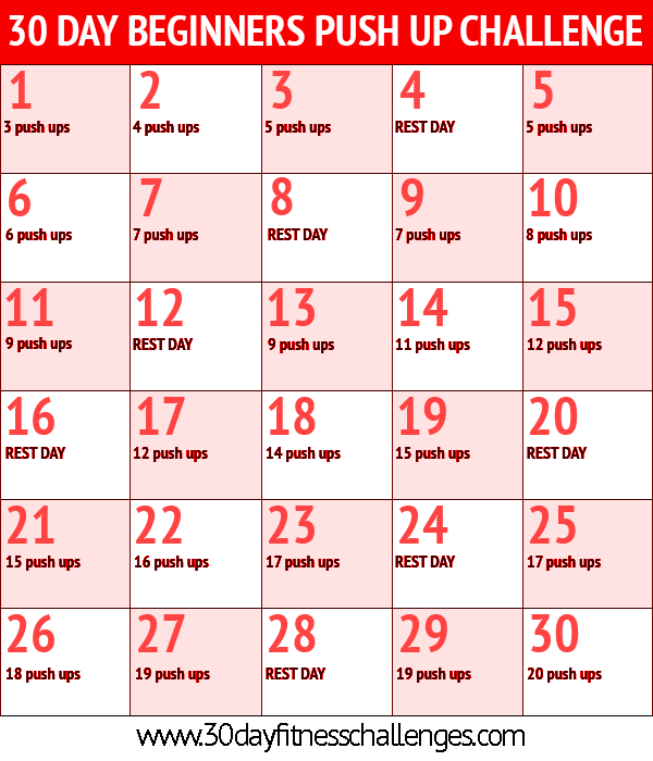 30 day easy push up challenge….ha I need to do this. I’m pathetic at push ups
