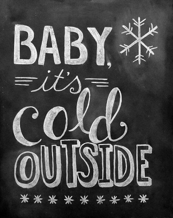 Baby It’s Cold Outside Christmas Decor