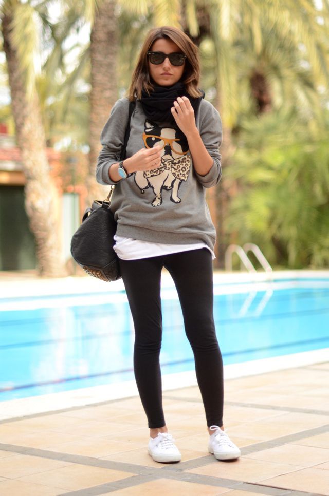 Pool/Lovely Peppa/legging/Sweater/Superga