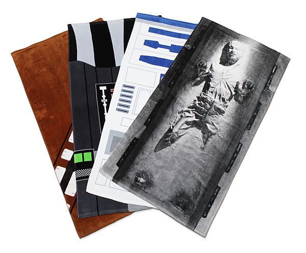 Star Wars Towels. Now the force will be with you as you dry yourself off.