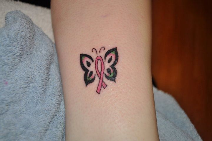 ribbons with wings tattoos | Breast+cancer+ribbon+tattoos+with+angel+wings