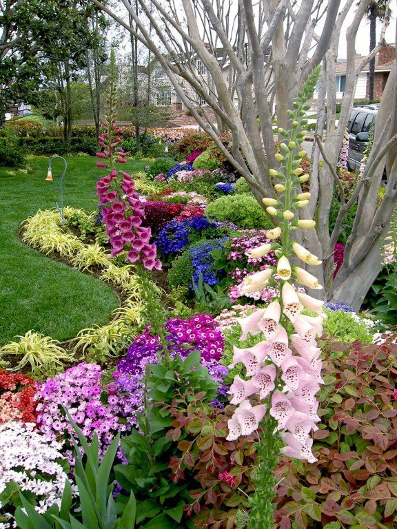 Cottage Gardens – Loose, casual, charming, and full of colors year round.