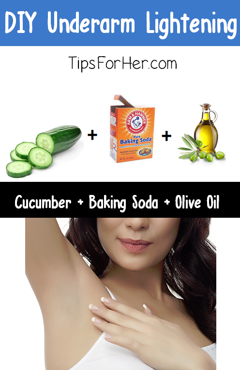 DIY Underarm Lightening – Simple technique to remove dead skin cells and lighten