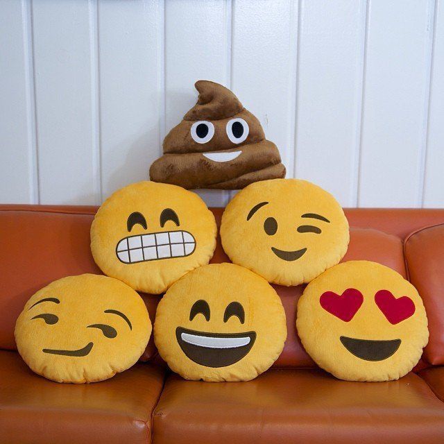 Emoji Pillows: Bring your favorite part of the cyber world to your everyday life