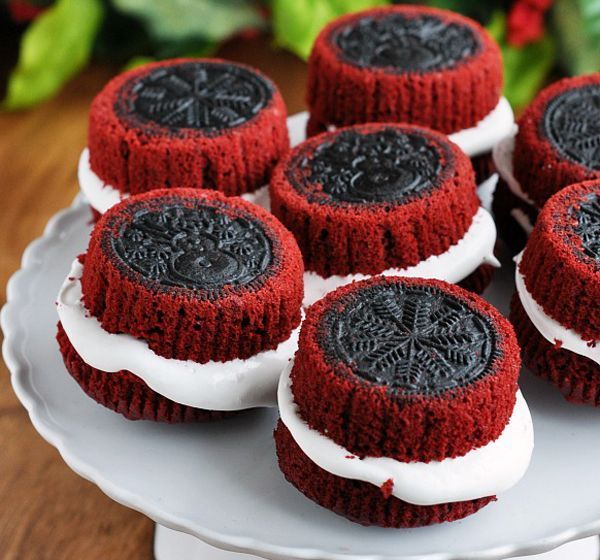 Food Recipes, OREO Stuffed Red Velvet Cupcakes, Food Recipes Sharing Community,