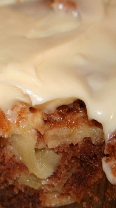 German Apple Cake.  This is delicious, I have made it a few times.  Not sure if