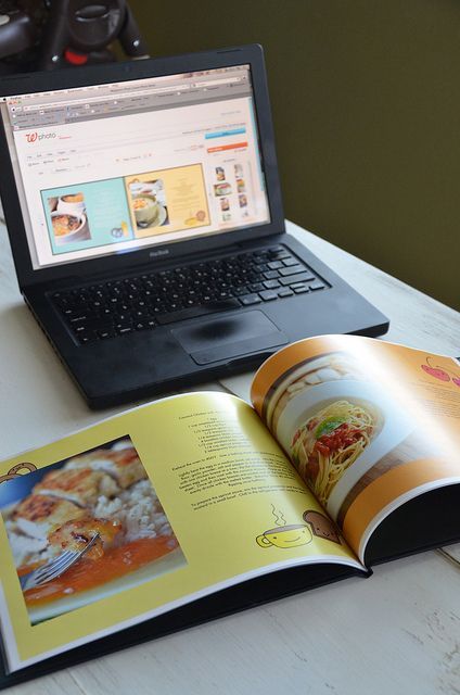 great idea- family recipe Book done thru an online photo printing site- start ta
