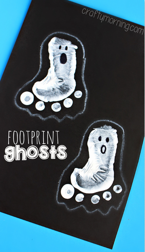 Have your kids make these easy footprint crafts using their feet! You will find