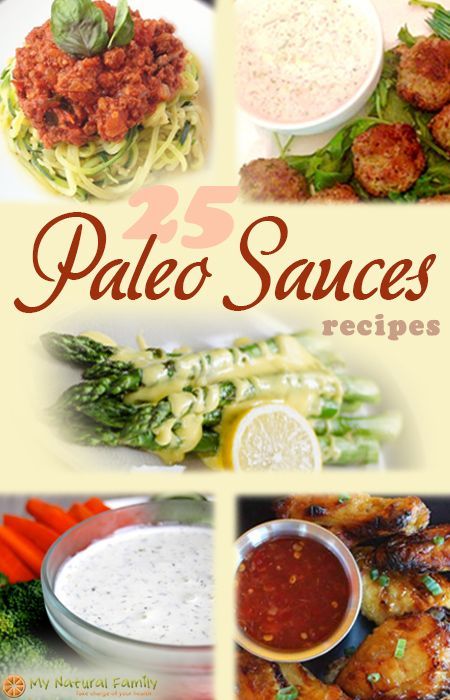 Paleo Sauces Recipes–this has a ranch dressing that look legit!