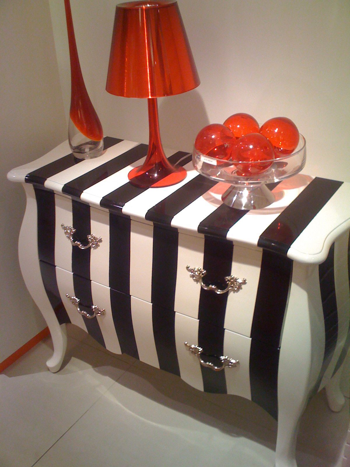 really really like the black & white stripes with the pop of red.My new colors i