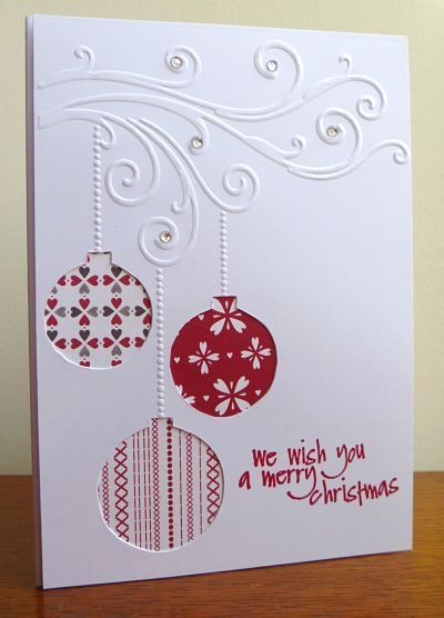 We Wish You a Merry Christmas card from Stamps, Pencils and Paper! Includes dire