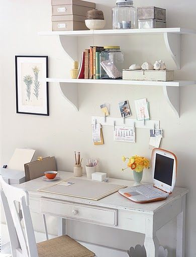 Compact, simple desk for home office/guest room