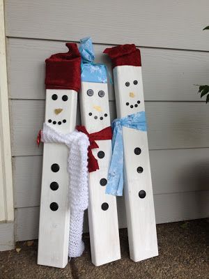 DIY snowmen under $3! (I know the posting t help myself, because this just poppe