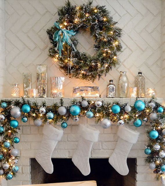 Elegant Homes Decorated For Christmas | … decorations elegant interior theme c