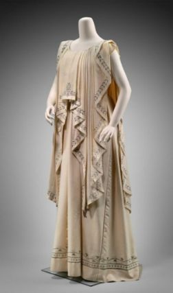 Greek Goddess  Womans Grecian pageant costume (in two parts)  American, about 19