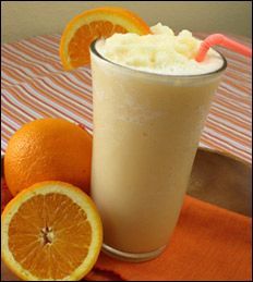 Hungry Girl Orange Dreamsicle, her recipes are so good and low fat- ive made thi