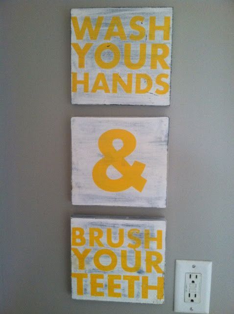 Love this idea. I want to do wash your hands, brush your teeth, and wash your fa