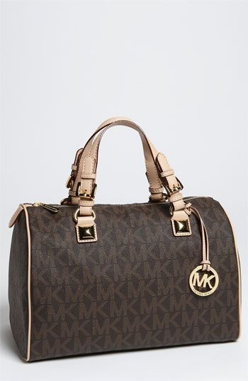 MICHAEL Michael Kors Grayson Logo Satchel, Large available at #Nordstrom