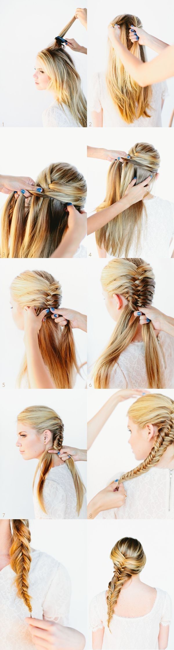 15 Cute hairstyles for 2014: Step-by-Step Hairstyles with Long Hair