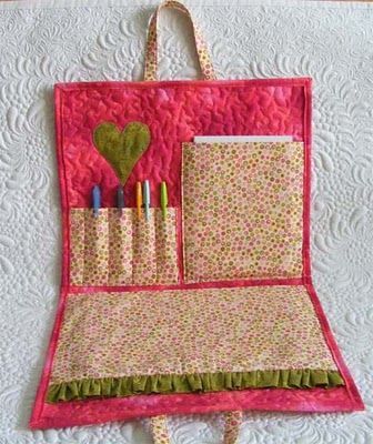 Adorable activity bag tutorial from Geta’s Quilting Studio, great for car rides