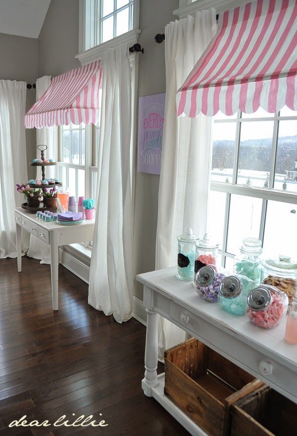Dear Lillie: A Few Photos from Everlys First Birthday Party – Window awnings