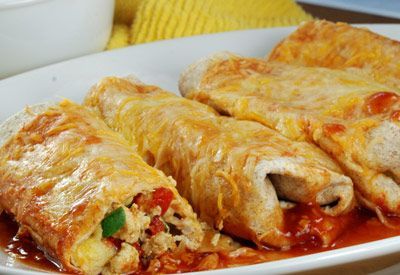 Ground Turkey Enchiladas – a way to