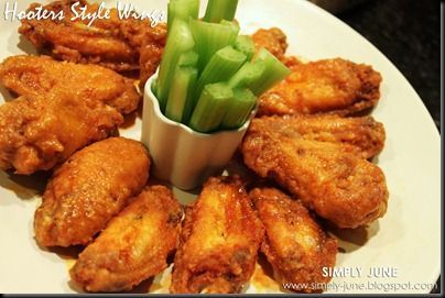 Hooters Chicken wings – copy cat recipe – tried them and they’re pretty darn goo