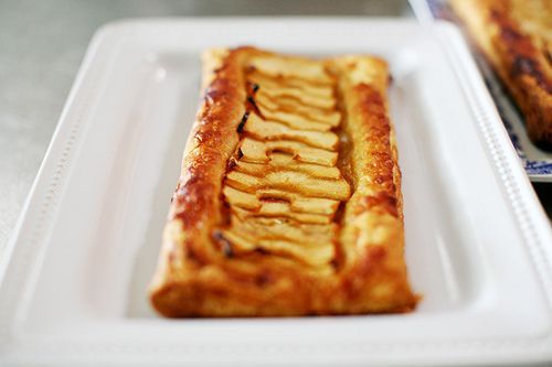 Quick and Easy Apple Tart. The perfect quick dessert! (Drizzle on caramel sauce