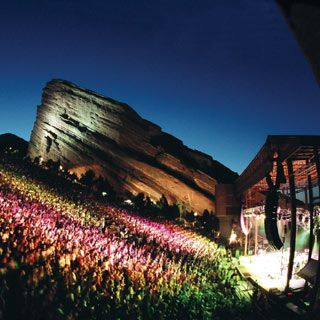 Red Rocks Amphitheater, Colorado. T