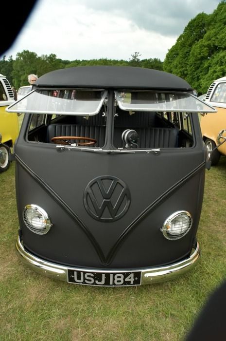 sleek vw bus