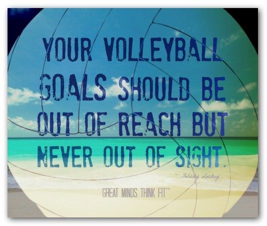 Volleyball quote