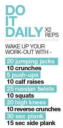 Wake up and get going!