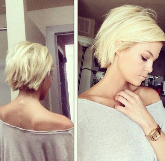 30 Short Hairstyles for Winter: Blu