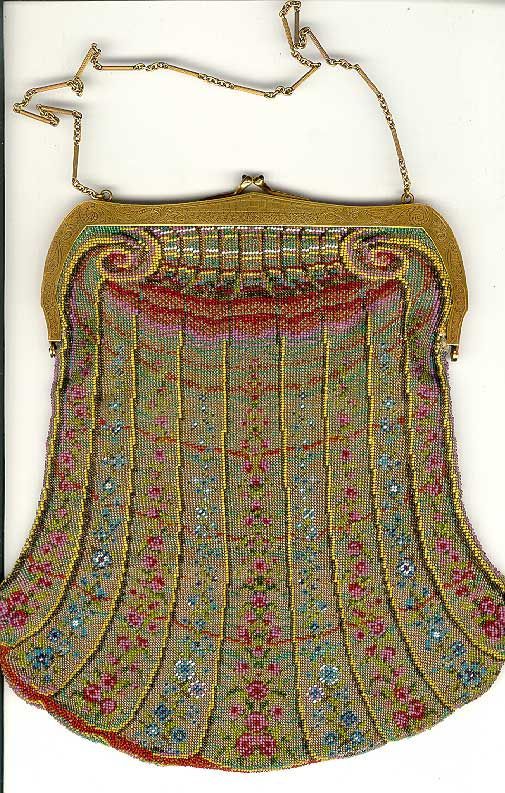 Antique “Tiffany gold purse” made o