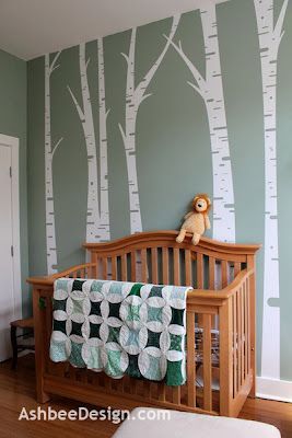 Birch trees in the nursery – Ashbee