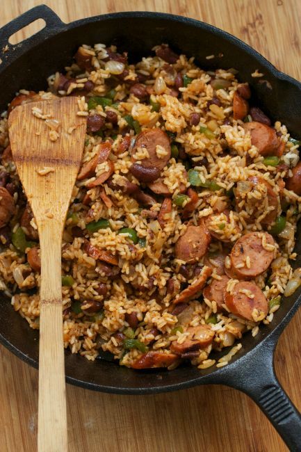 creole skillet — I LOVE andouille