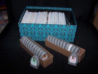 Cricut Cartridge Storage Idea