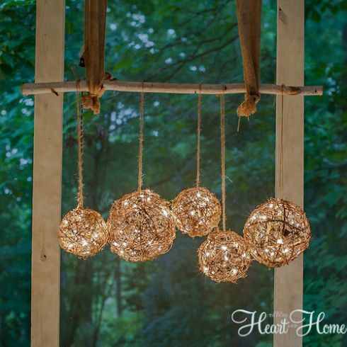 DIY:  Outdoor Chandelier – easy & i