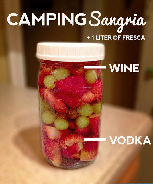 Make camping sangria concentrate us
