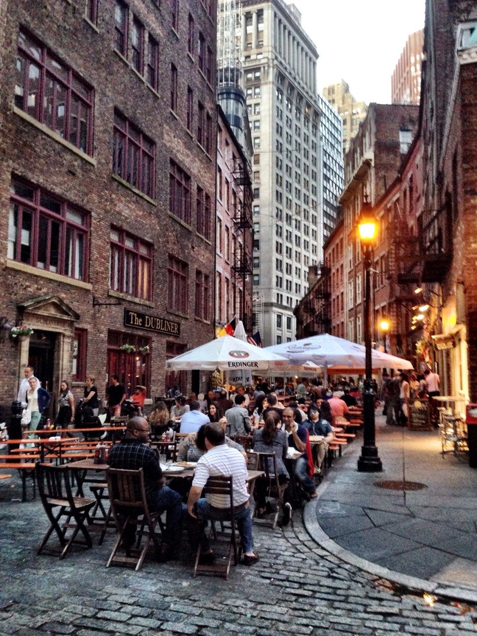 Stone street for dinner. One of my