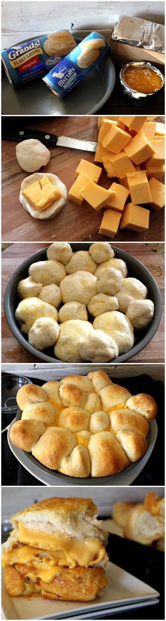 Grilled Cheese Pull-Apart R