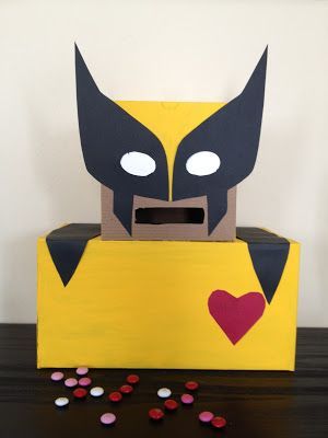 Superhero Valentine Box
