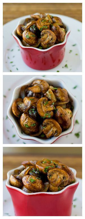 Balsamic Mushrooms and Onio