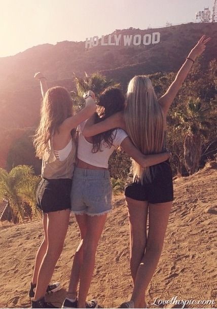 best friends hollywood California   that is what my future is going to  be like with my