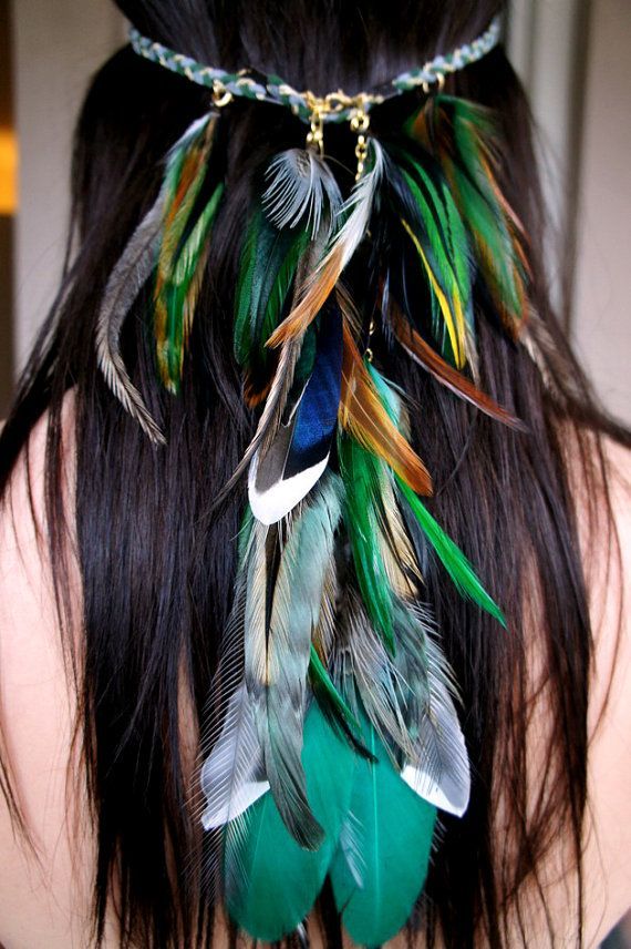 Deep Forest hippie feather