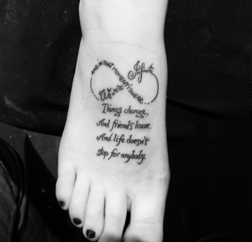 Foot Tattoos For Women Quot